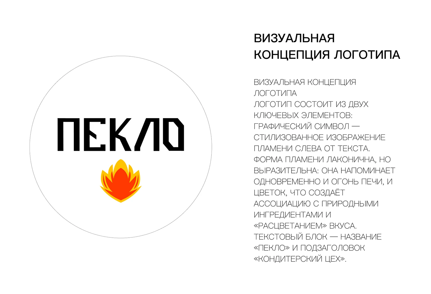 Разработка бренда «Пекло»